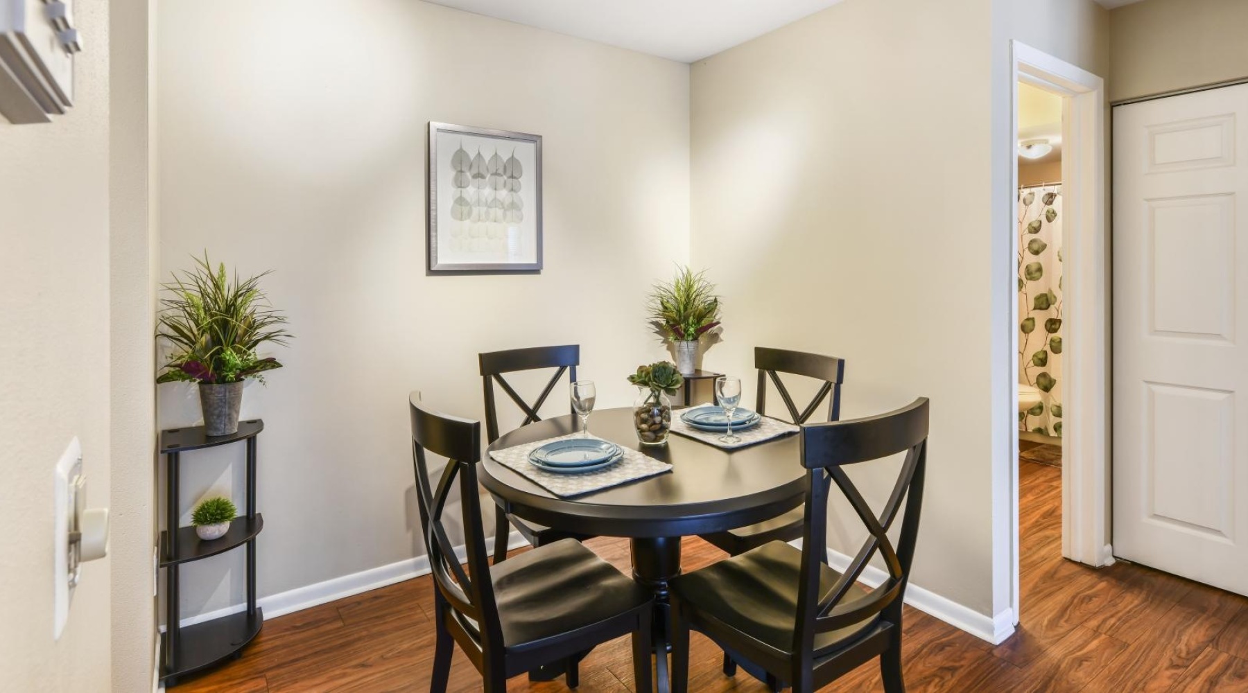 dining room with chairs